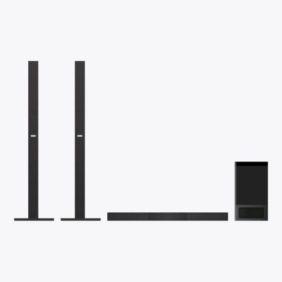 Picture of V-Series 5.1 Home Theater Sound Bar with Dolby Audio, Bluetooth, Wireless Subwoofer, Voice Assistant Compatible
