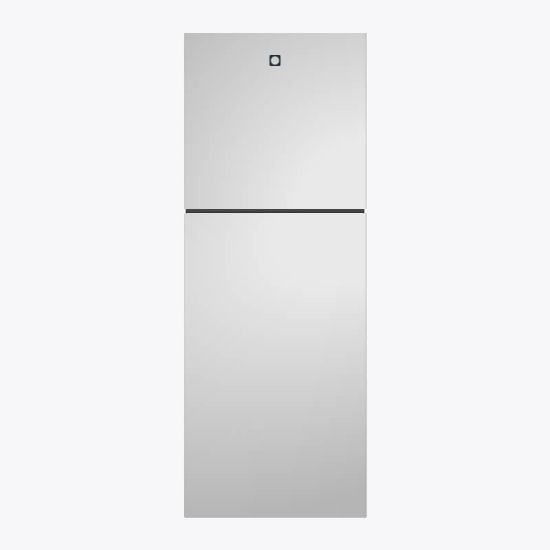 Picture of Double Door Mini Fridge with Freezer for Office or Dorm with Adjustable Remove Glass Shelves